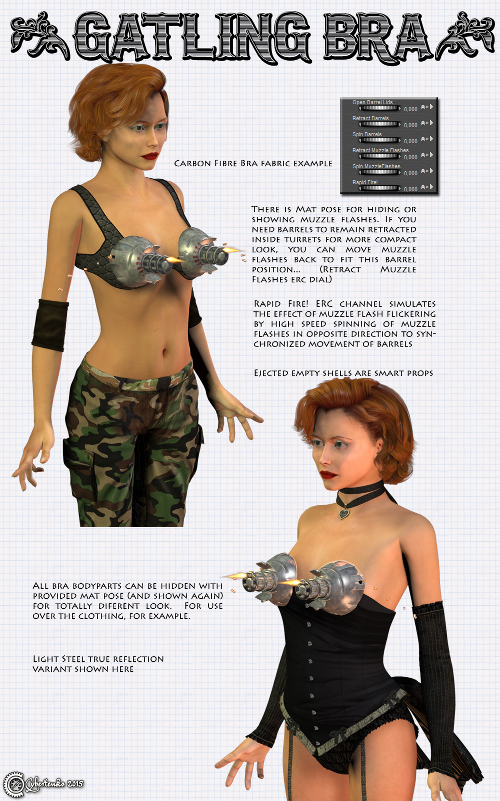 Gatling Bra by N/A