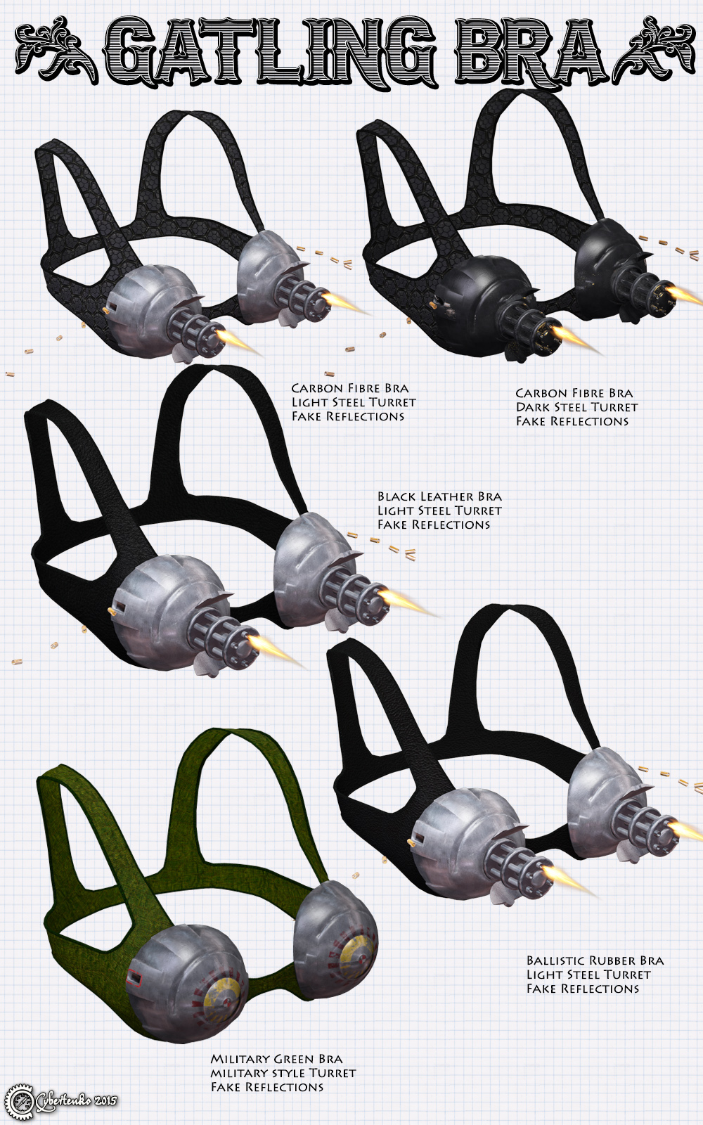 Gatling Bra by N/A