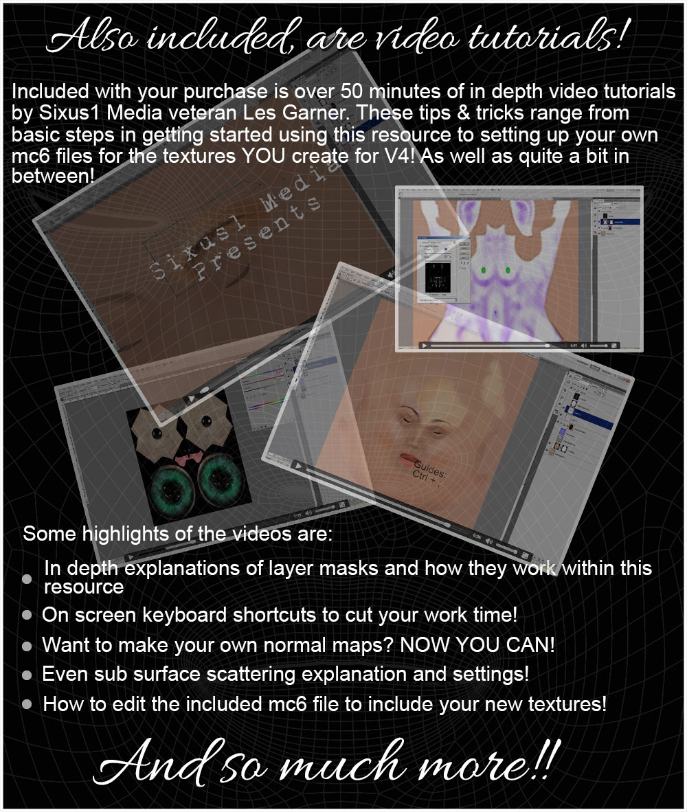 S1M: V4 Merchant Texture Resource Kit & Video Tutorial by N/A