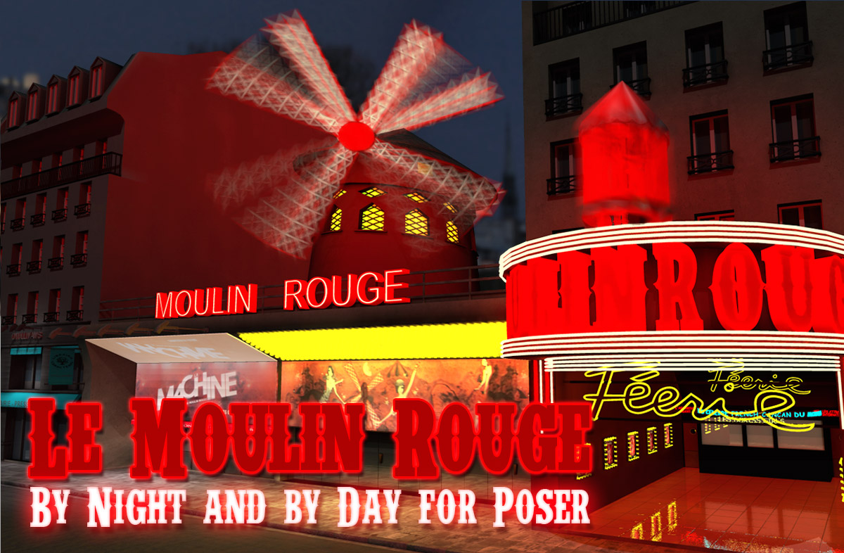 Le Moulin Rouge by N/A