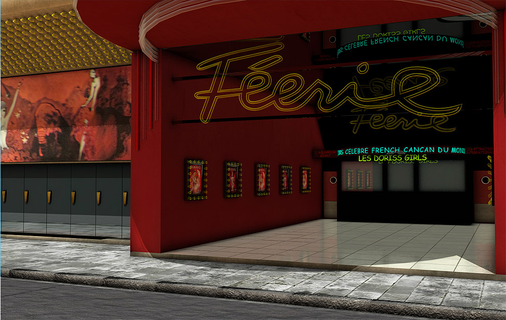Le Moulin Rouge by N/A