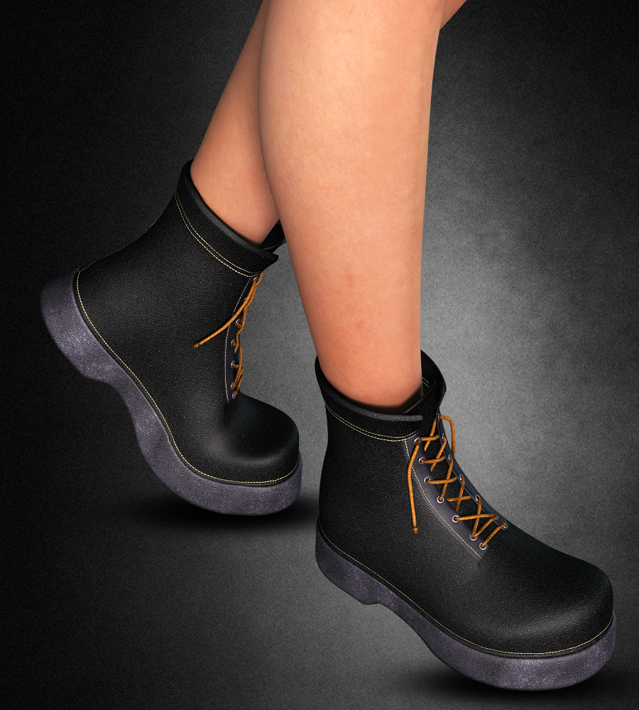 NYC Collection: Rugged Boots by N/A