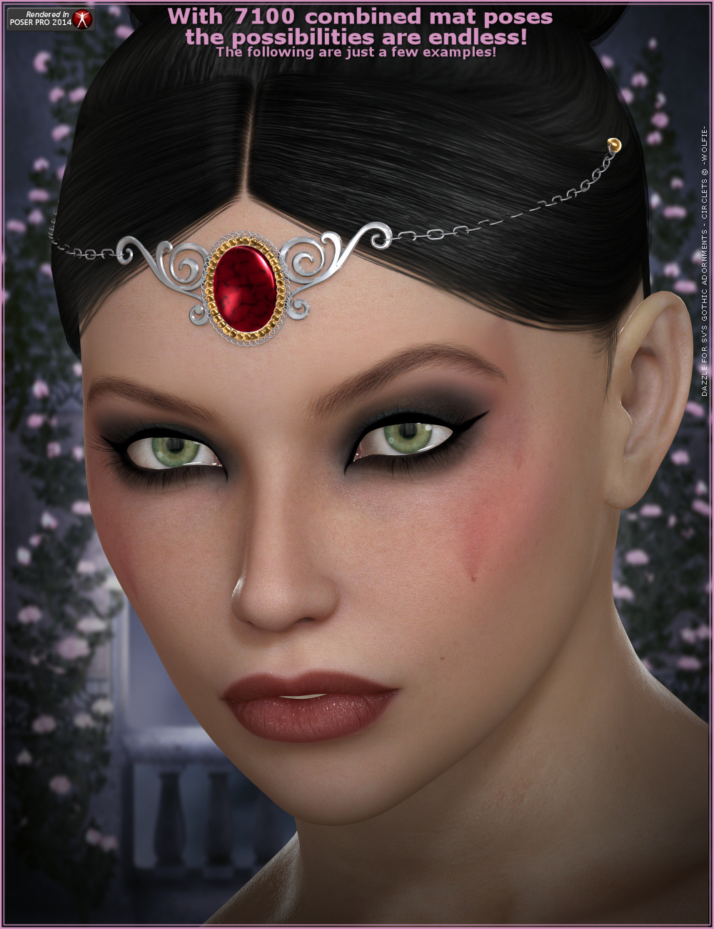 Dazzle Gothic Adornments by N/A