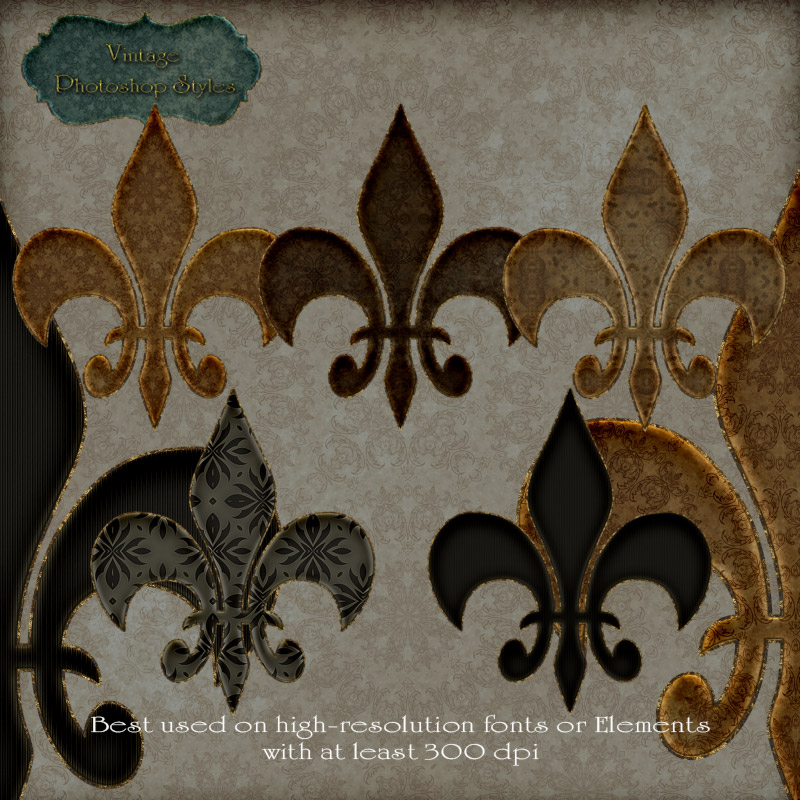 Vintage Photoshop Styles by N/A