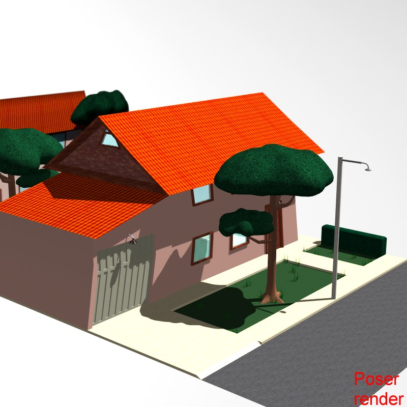 Toon House Poser by N/A