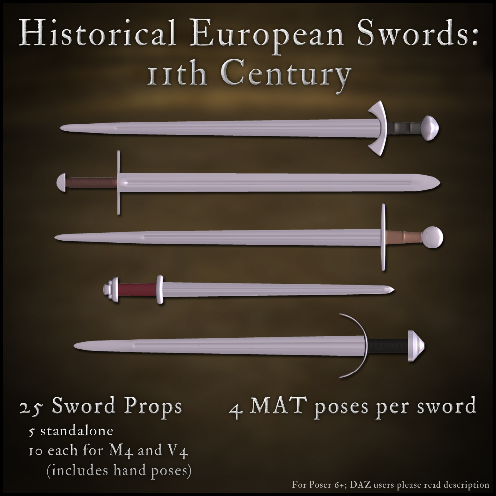 Historical European Swords: 11th Century by N/A