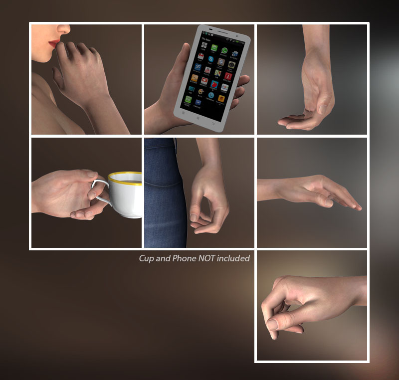 Hand Poses by N/A