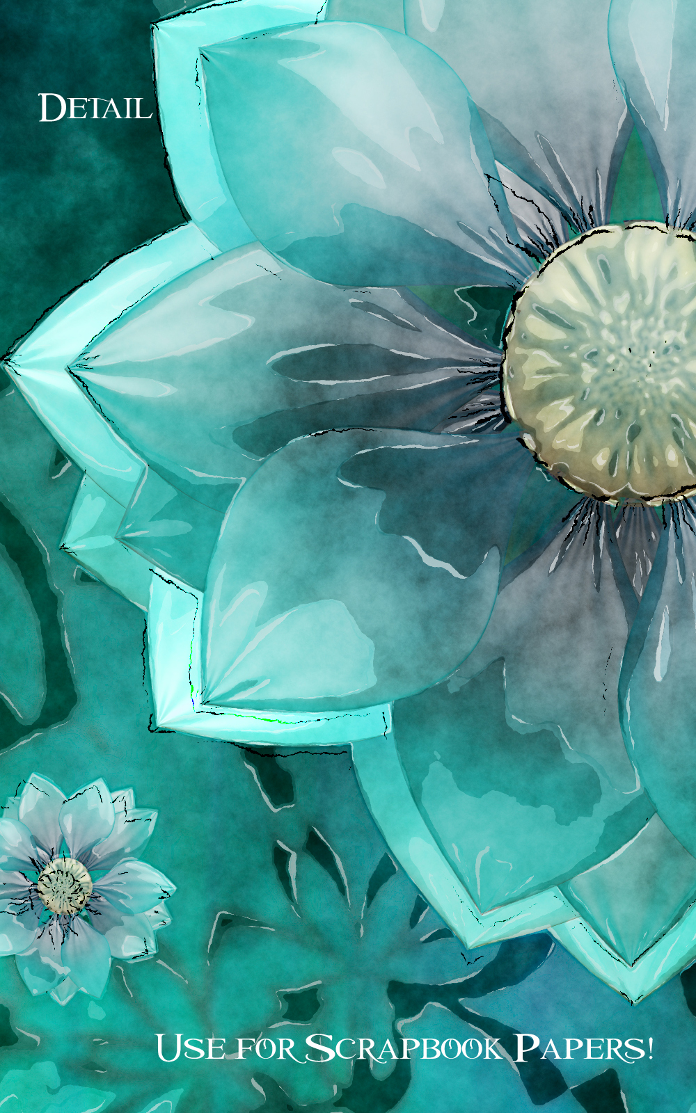 Flower Child - Backgrounds and Merchant Resource by N/A