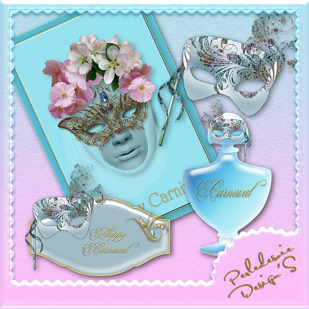 Masques de Carnaval by N/A
