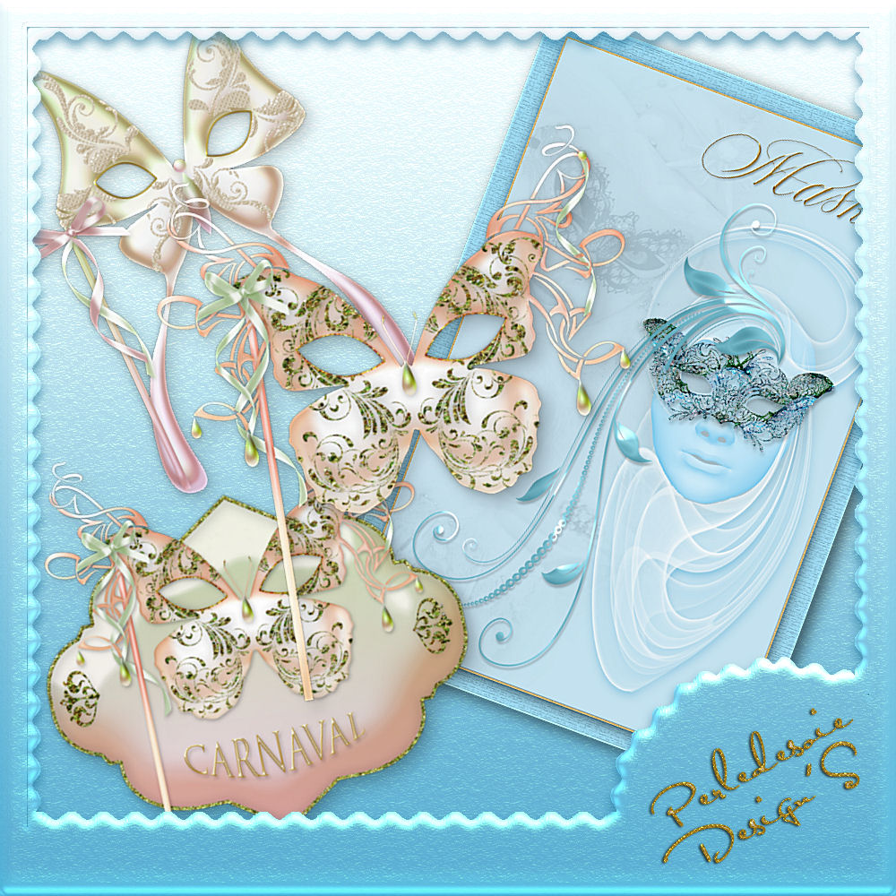 Masques de Carnaval by N/A