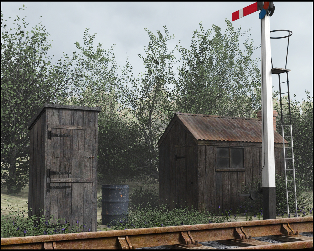 Trackside Building Set 1 by N/A