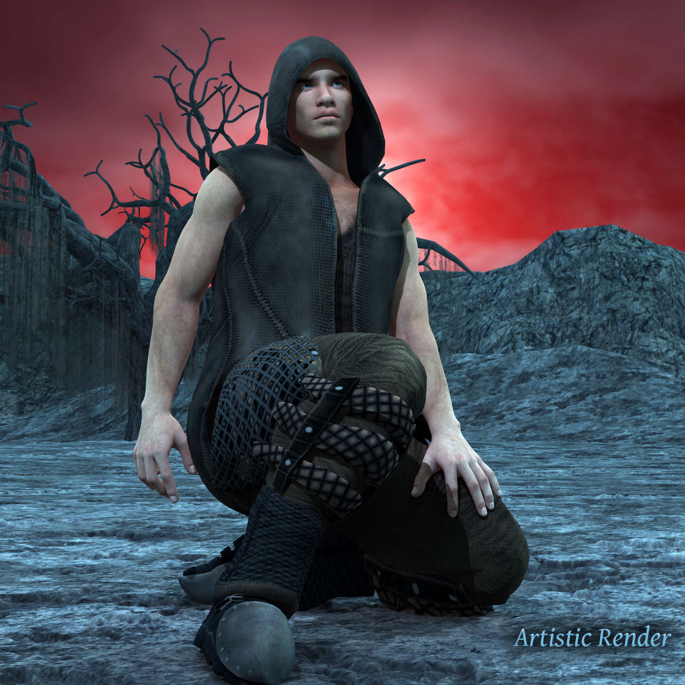 FB Post Apocalypse Poses For M4 by N/A