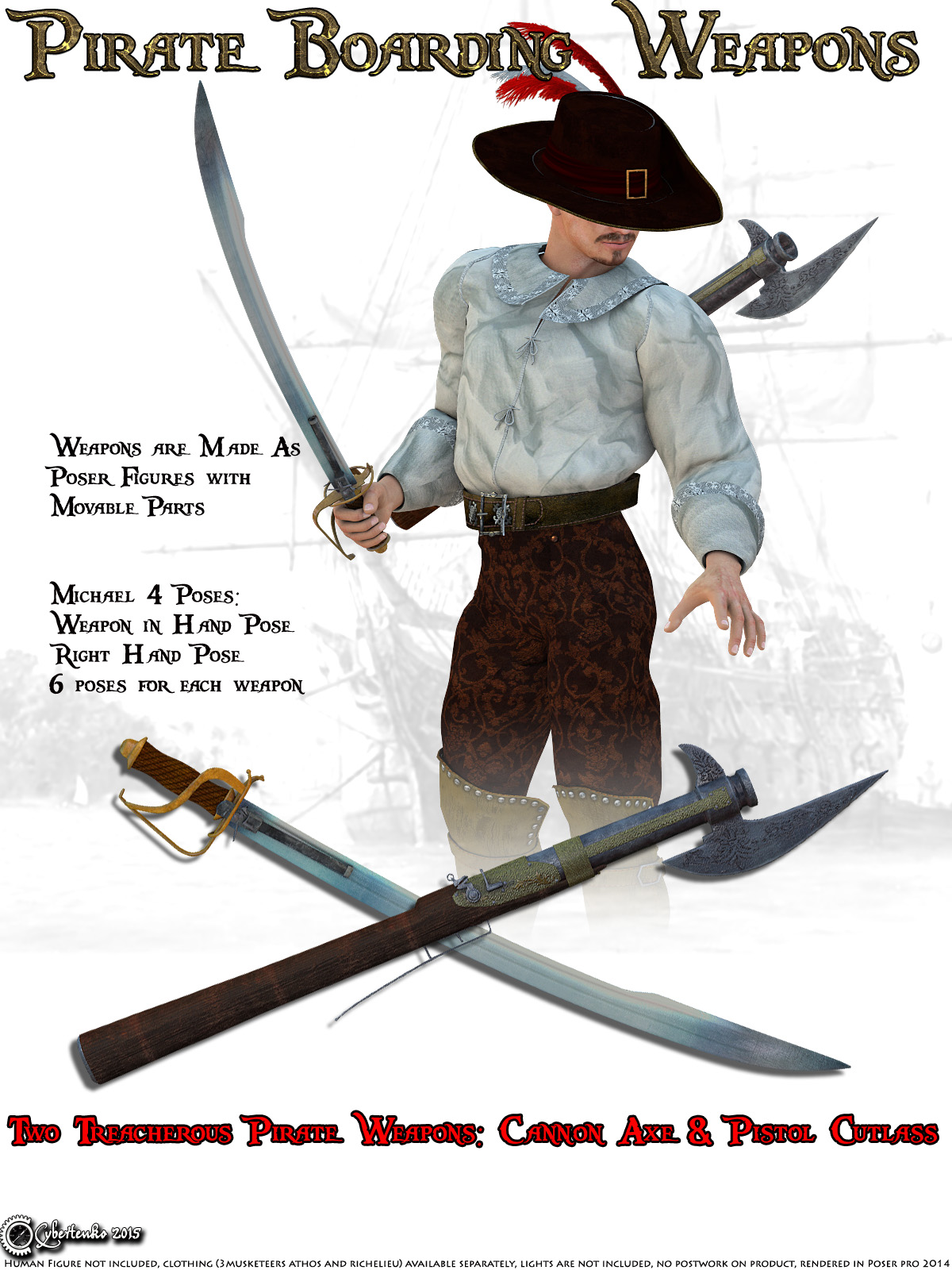 Pirate Boarding Weapons by N/A