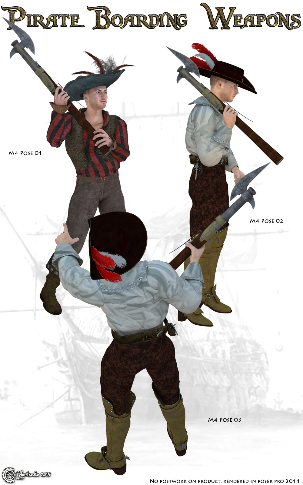 Pirate Boarding Weapons by N/A