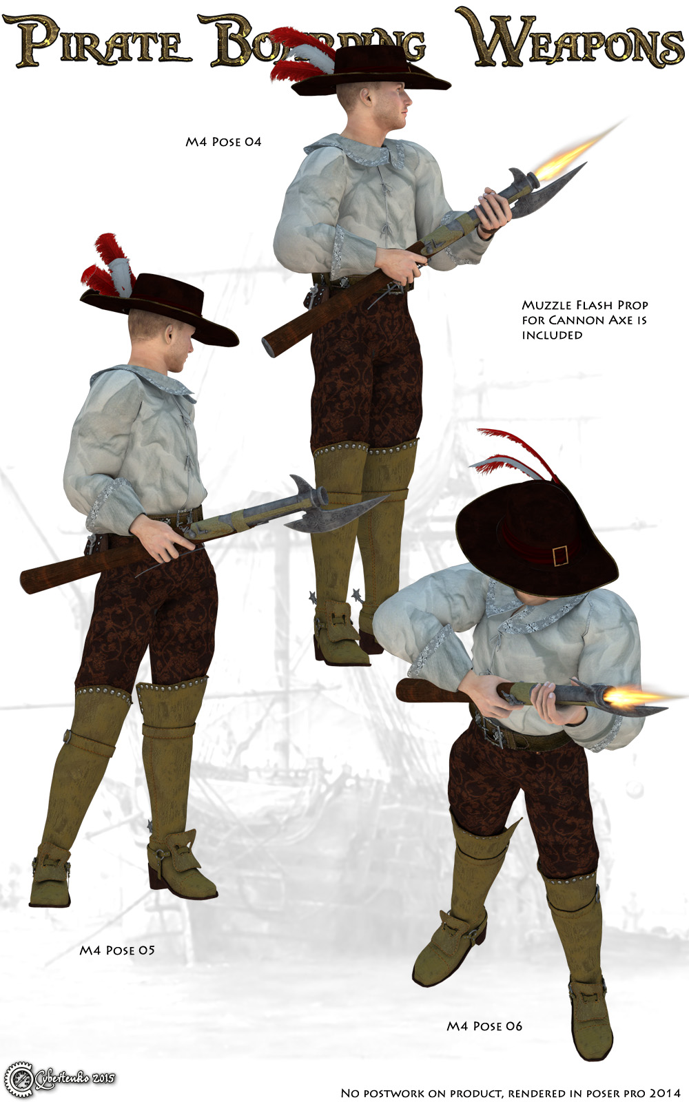 Pirate Boarding Weapons by N/A