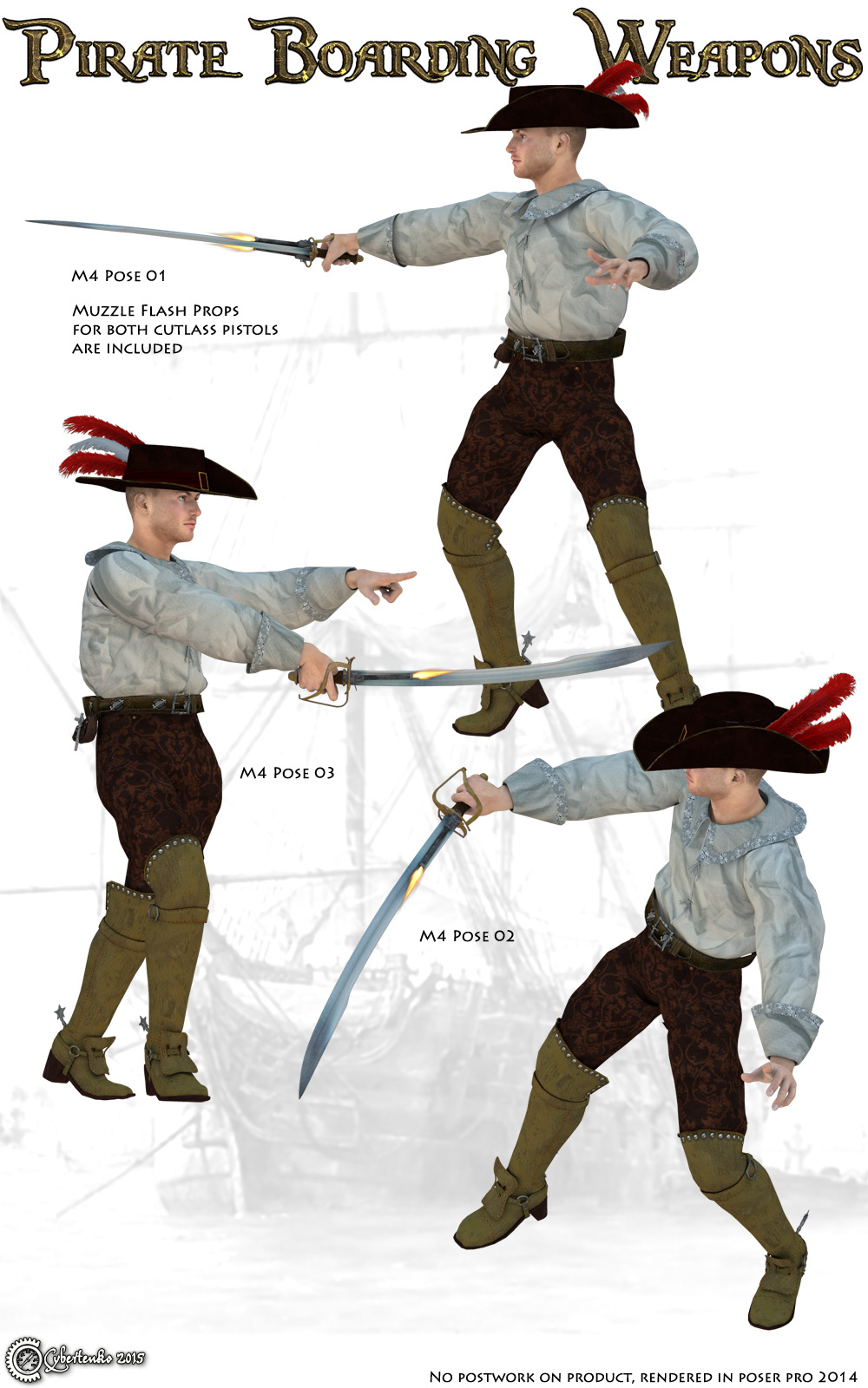 Pirate Boarding Weapons by N/A