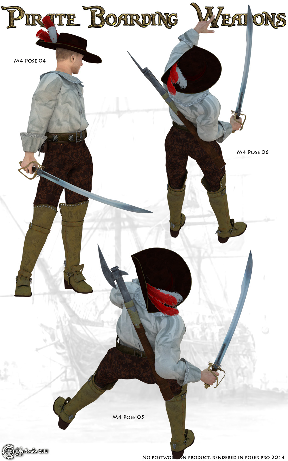 Pirate Boarding Weapons by N/A