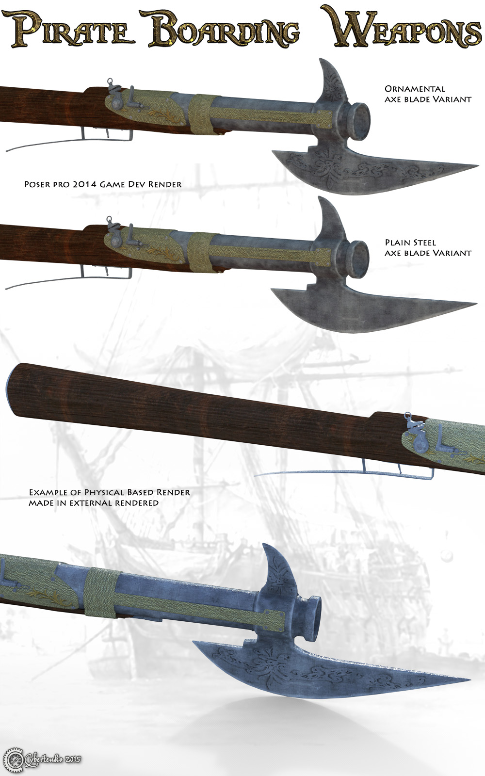 Pirate Boarding Weapons by N/A