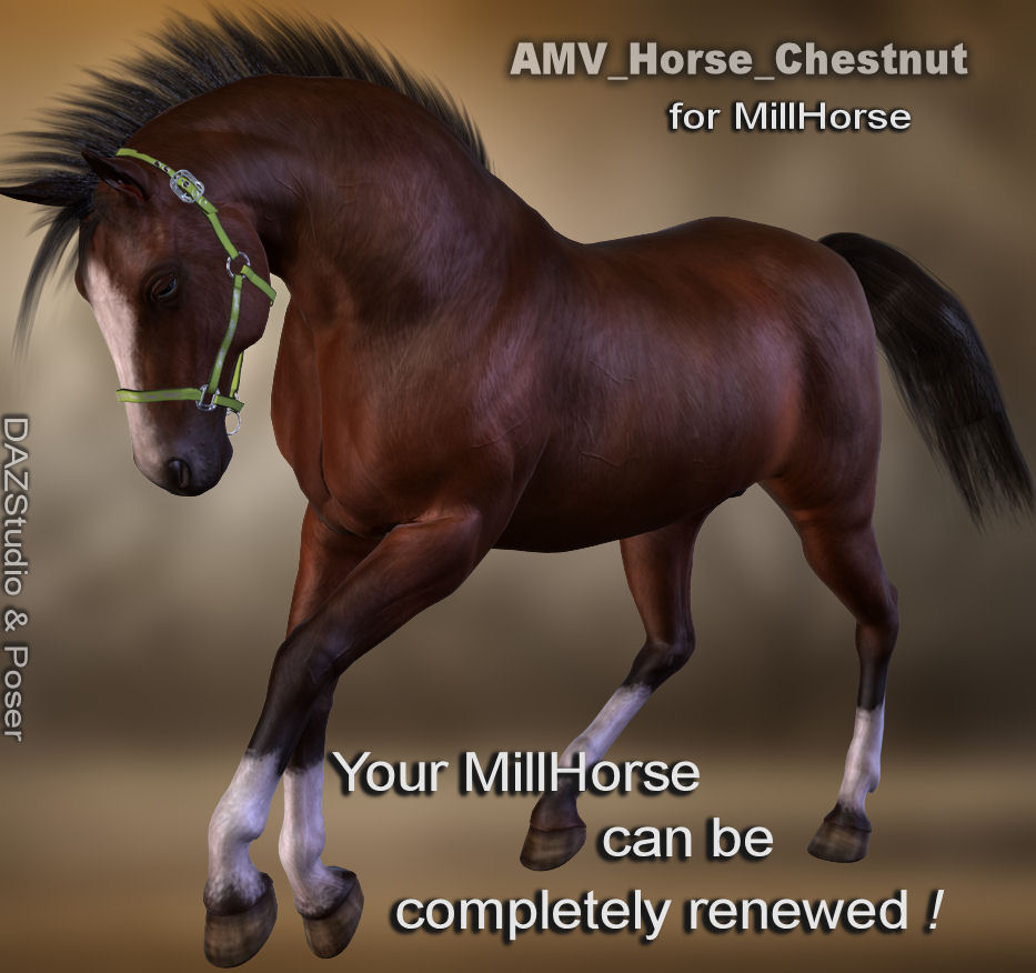 AMV_Horse_Chestnut for Millennium Horse by N/A
