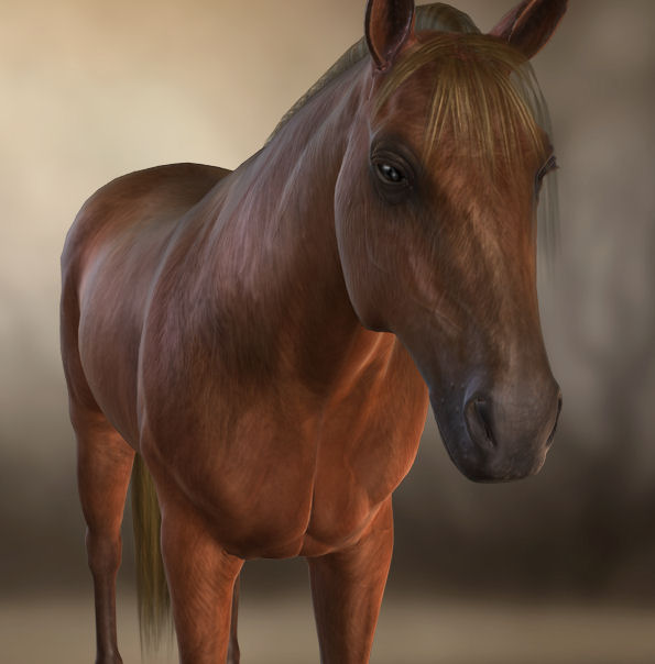 AMV_Horse_Chestnut for Millennium Horse by N/A