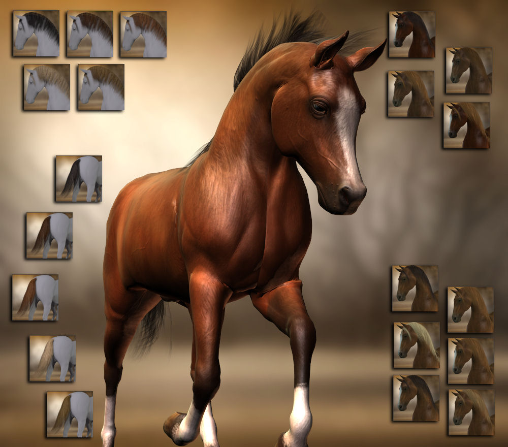 AMV_Horse_Chestnut for Millennium Horse by N/A