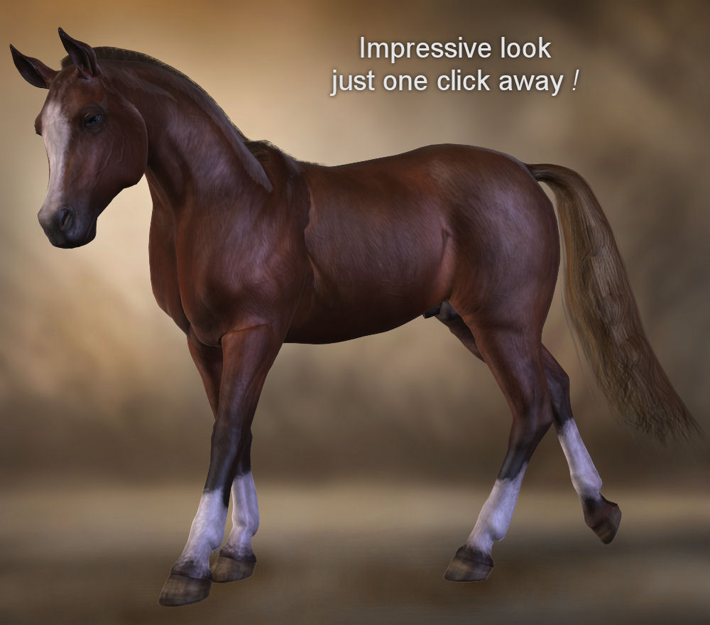 AMV_Horse_Chestnut for Millennium Horse by N/A