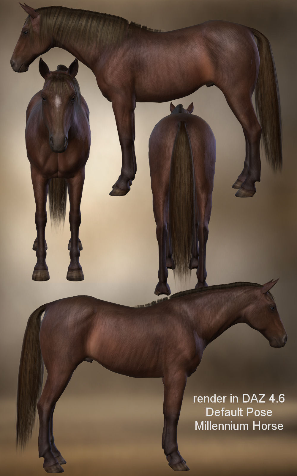 AMV_Horse_Chestnut for Millennium Horse by N/A