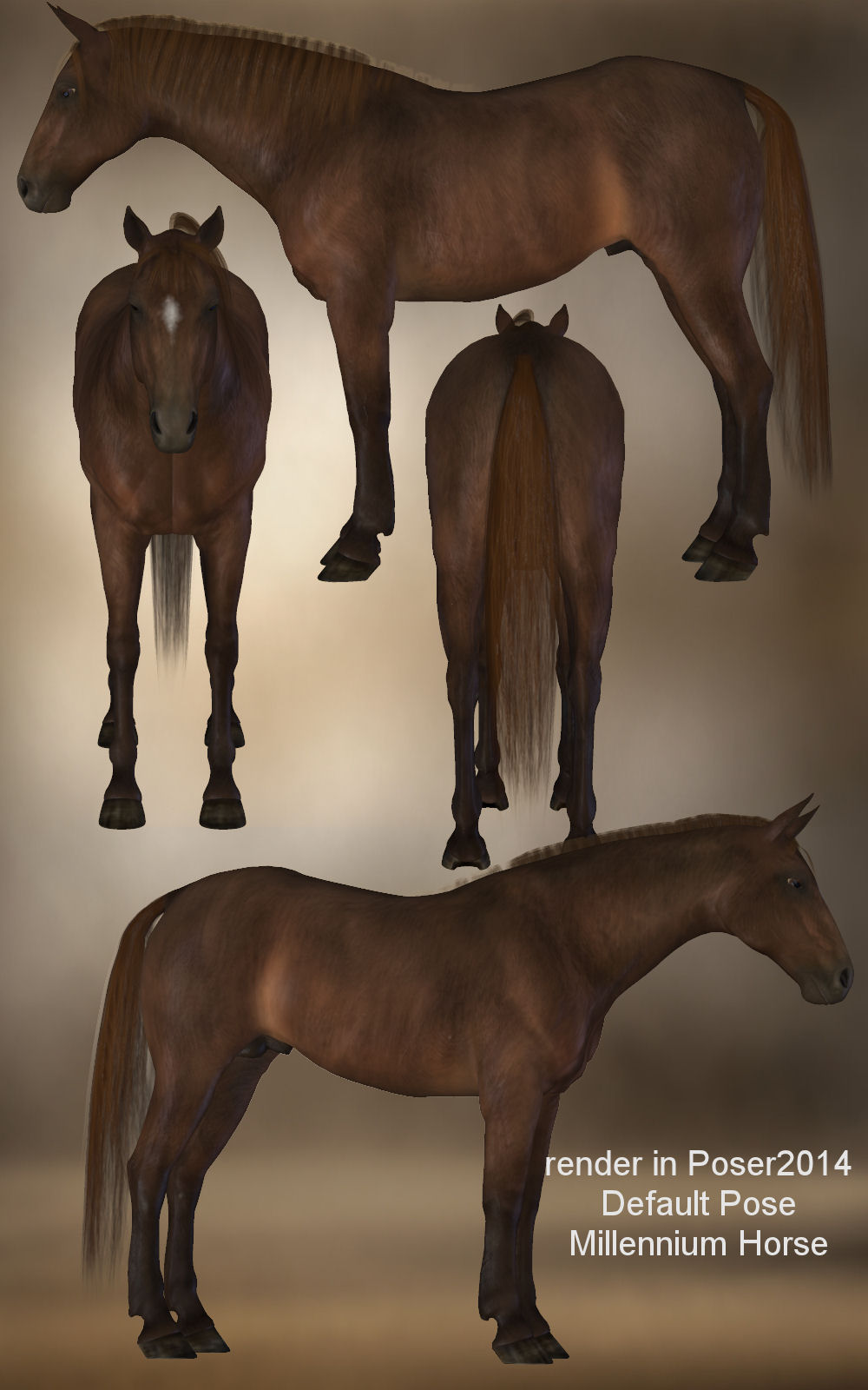 AMV_Horse_Chestnut for Millennium Horse by N/A