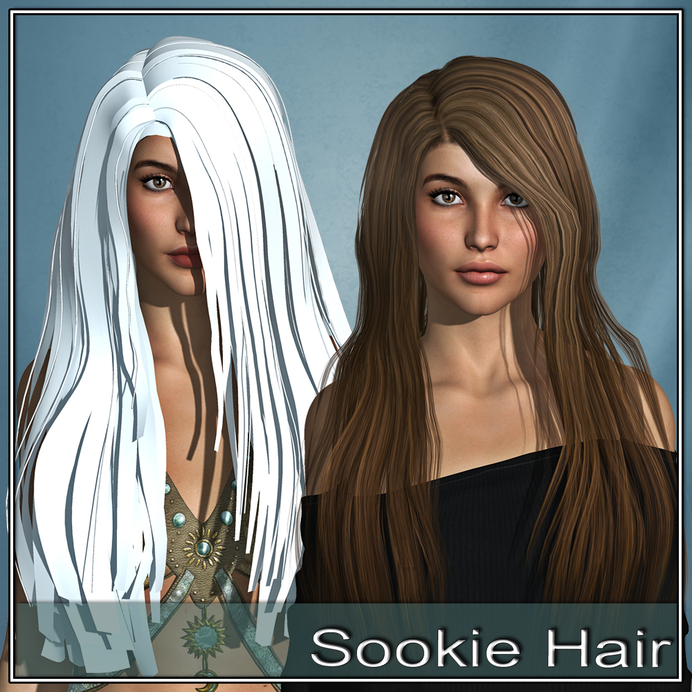 Sookie Hair for V4 and G2 by N/A