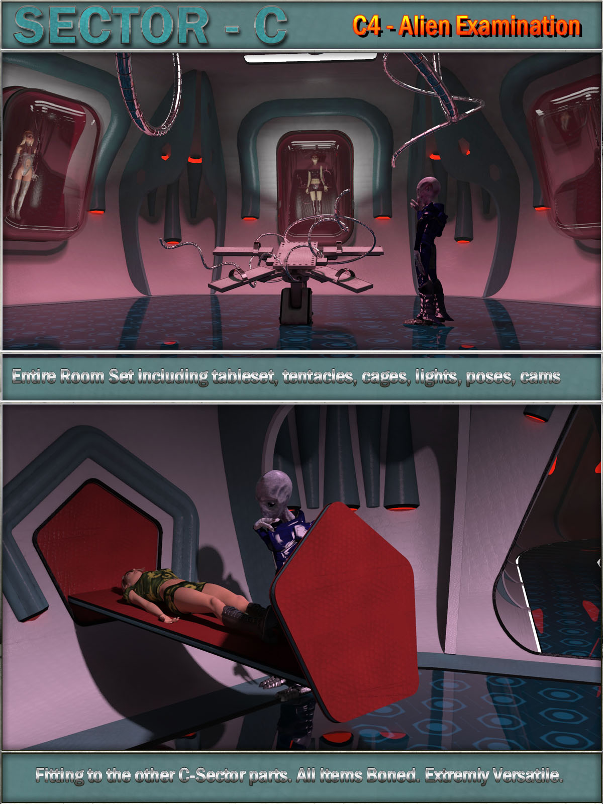 Ship Elements C4: Alien Examination by N/A