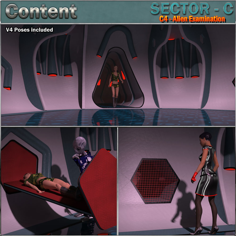 Ship Elements C4: Alien Examination by N/A