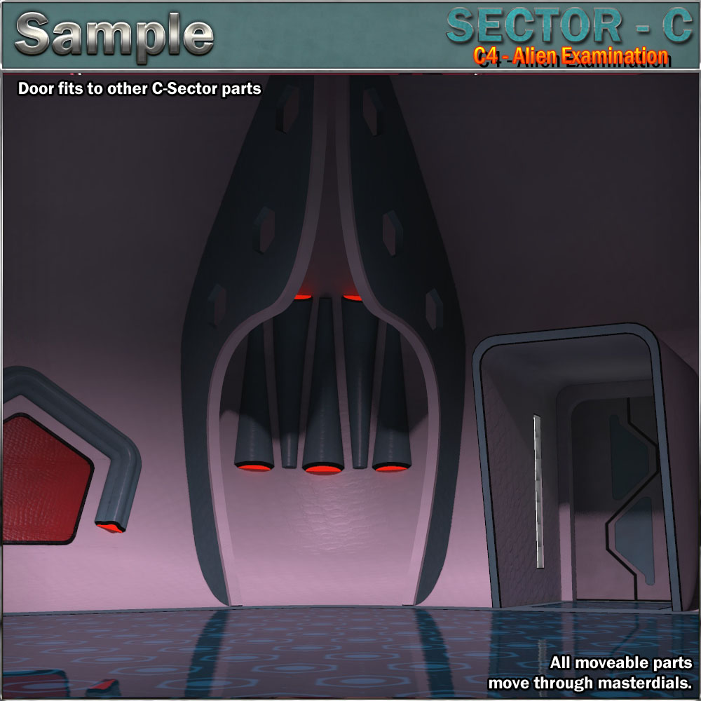 Ship Elements C4: Alien Examination by N/A