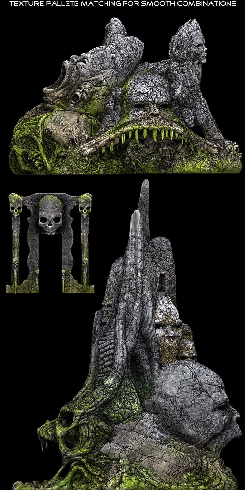 Cliff Demons II Landscape Props by N/A