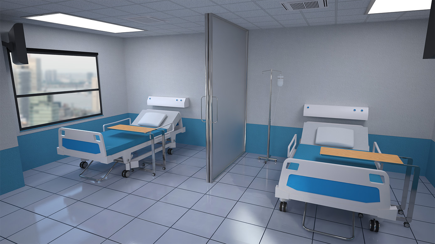 Hospital Room by N/A