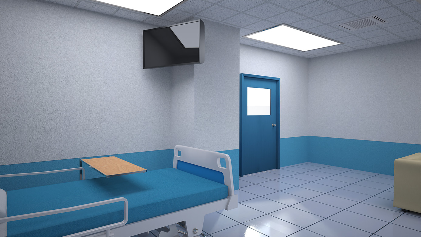 Hospital Room by N/A