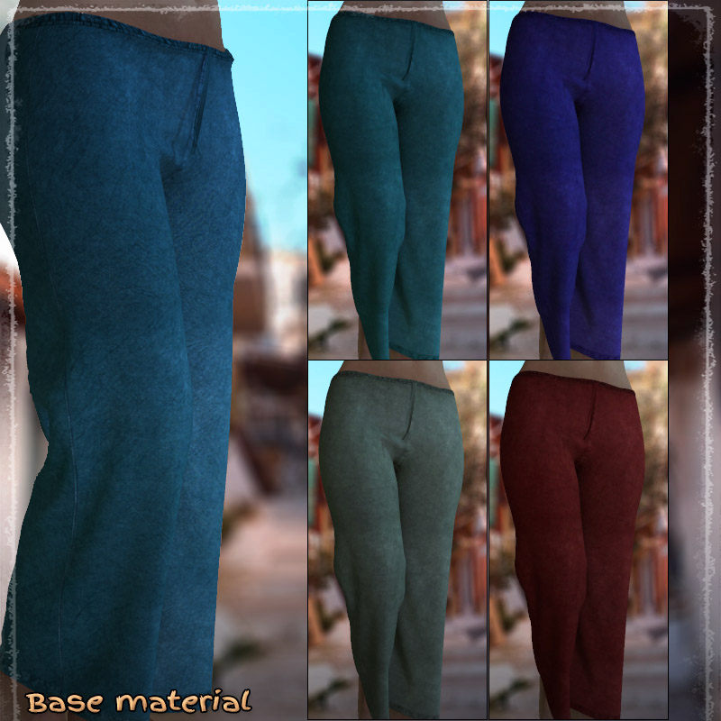 Dynamic Drawstring Pants by N/A