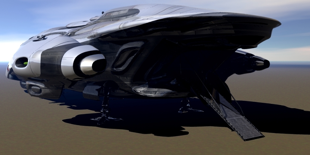 F-75 Martian Flyer by N/A