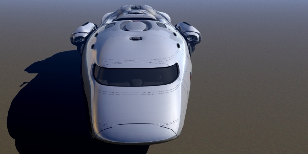 F-75 Martian Flyer by N/A