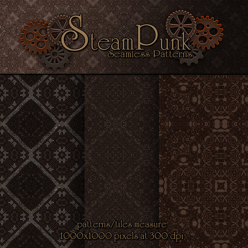 Merchant Resource - Steampunk Patterns by N/A