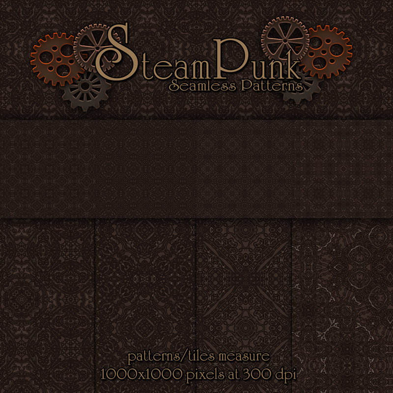 Merchant Resource - Steampunk Patterns by N/A