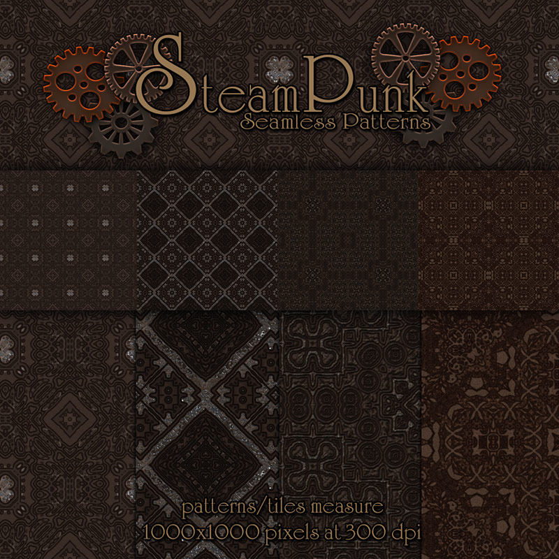 Merchant Resource - Steampunk Patterns by N/A
