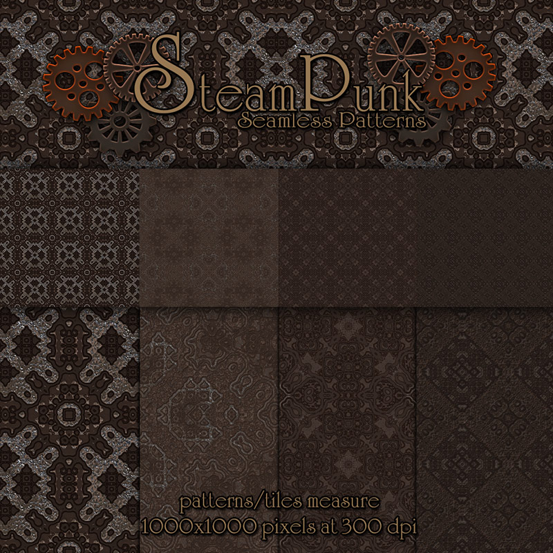 Merchant Resource - Steampunk Patterns by N/A
