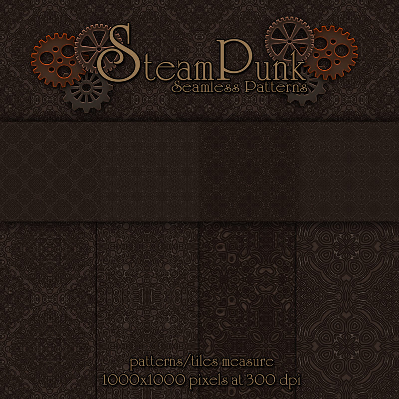 Merchant Resource - Steampunk Patterns by N/A