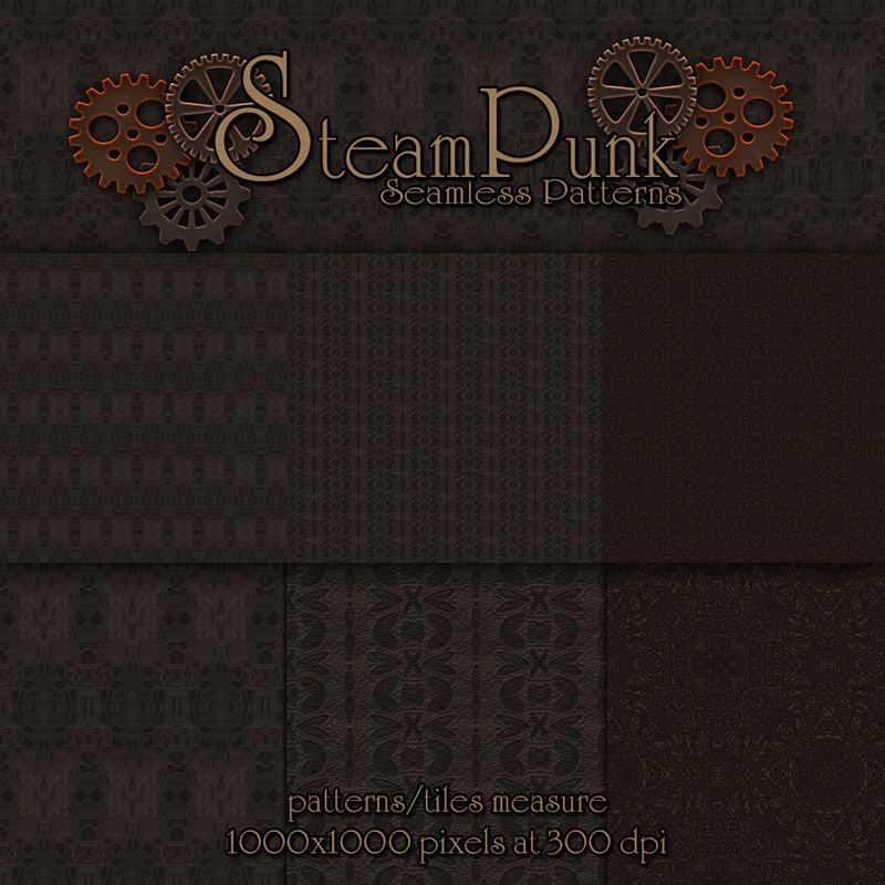 Merchant Resource - Steampunk Patterns by N/A