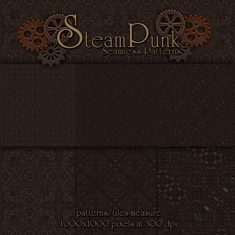 Merchant Resource - Steampunk Patterns by N/A