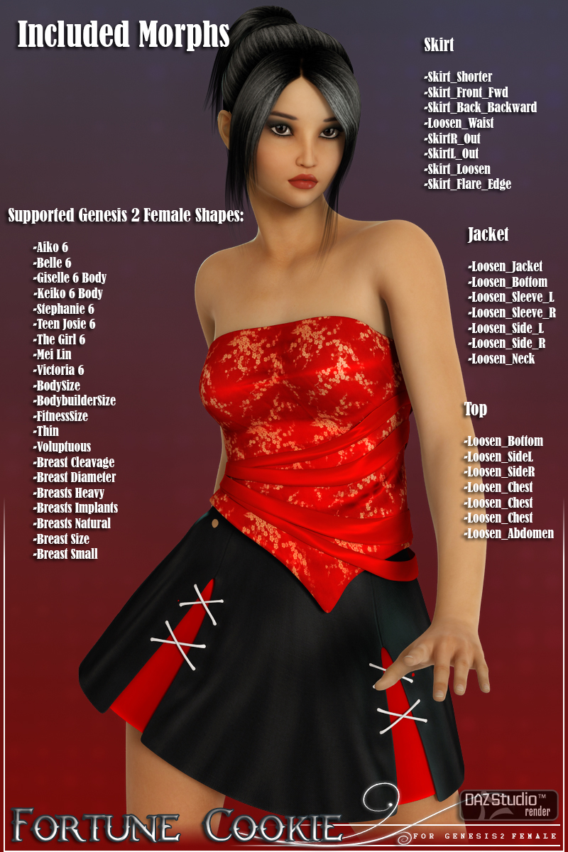 Fortune Cookie for Genesis 2 Female(s) by N/A