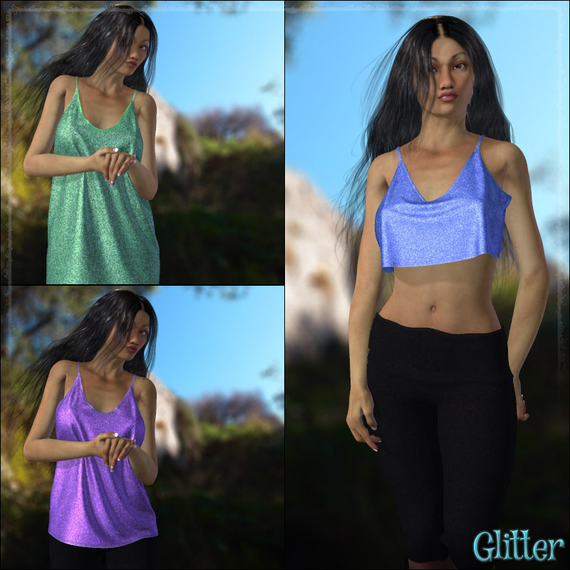 Fantasy Wardrobe for Dynamic Flowy Tops by N/A