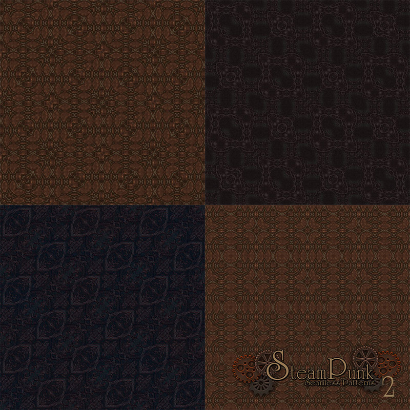 Merchant Resource - Steampunk Patterns 2 by N/A