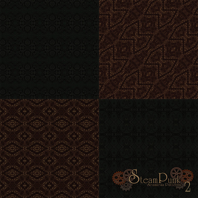Merchant Resource - Steampunk Patterns 2 by N/A