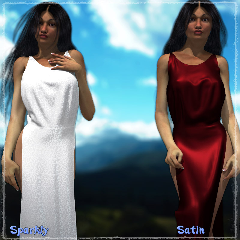 Dynamic Flowy Dress by N/A